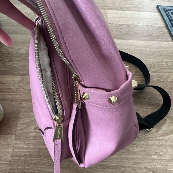 Juicy Couture Pink Embroidered Backpack - Picture 8 of 9
